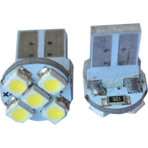 LED Lamp T10 1210 5smd High Brightness LED Side Lamp License Plate Light Reading Lamp Clearance Sale Items Led Lights for Car