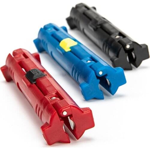 Universal Stripping Tool Electric Wire Stripper Pen Wire Cable Pen Cutter Rotary Coaxial Cutter Stripping Machine Pliers Tool