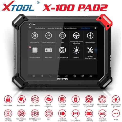 XTOOL X-100 PAD2 Pro Special Functions with VW4th &5th IMMO