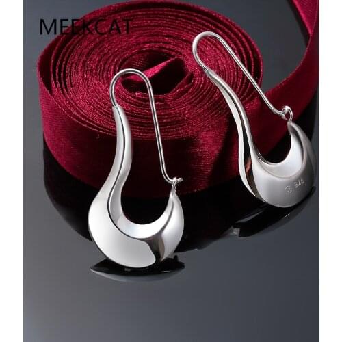 The New Selling Standard 925 Sterling Silver Jewelry Korean Creative Shoes Shape Ball Silver Long Dangle Earrings for Women 2021