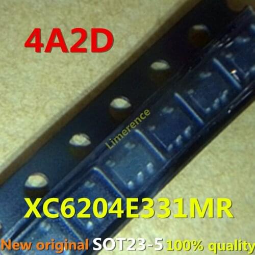 1PCS XC6204E331MR 4A2D screen SOT23-5 XC6204E33MR 3.3V LDO Regulator New Support the BOM one-stop supporting services