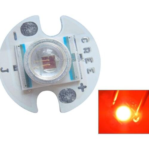 50PCS 1W 3W Cree XR-E Q5 White/Blule/Red/Green High Power LED Emitter Lighting 16mm For DIY Torch Flashlight Bulb Lamp Light