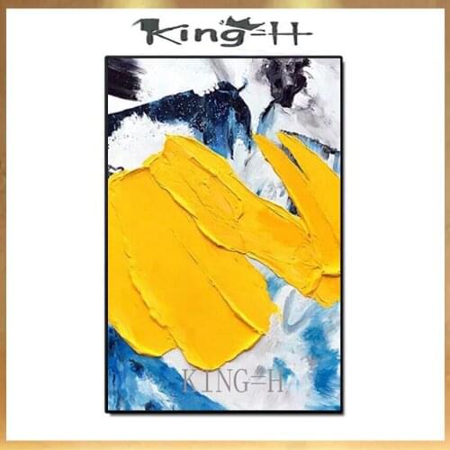 Abstract Heavily Texture Acrylic Original knife thick Oil Painting Canvas Unframed Wall Showpieces Artwork Hangings Picture