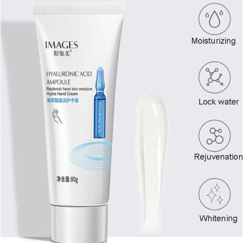 Hyaluronic Acid Moisturizing Hand Cream Nourishing Skin Anti-Crack Anti-Drying Skin Care Whitening Hand Care