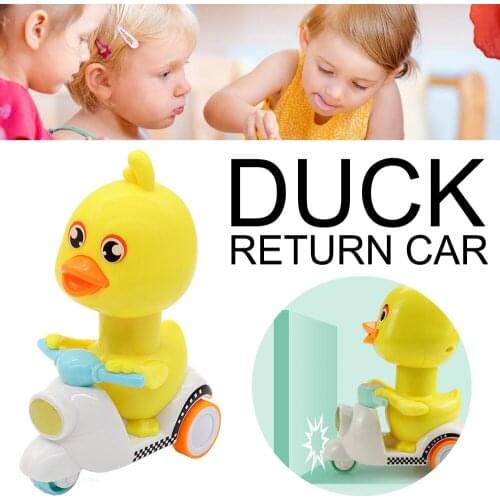 Little yellow duck toy Tumbler Toy Cute Chicken Tumbler Music Bell Baby Early Education Rattle Toy Training Balance Sense Toy