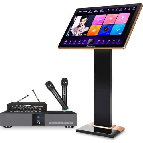 AI Song-Selection KTV Chinese Karaoke Machine KV-V5 Plus System 21.5 " Touch Screen 8TB HDD Player
