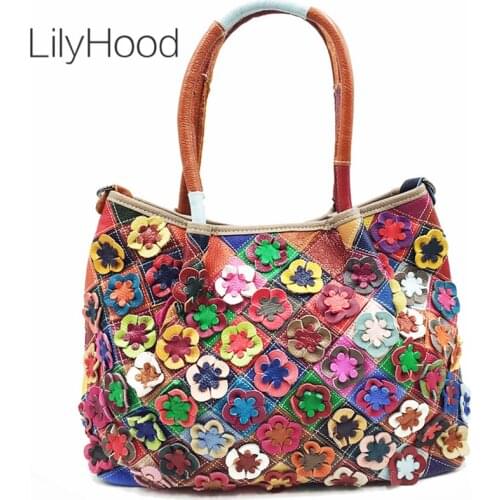 Женские сумки с цветами LilyHood China At AliExpress