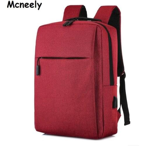 Fashion Men Laptop Backpack Usb Charging Computer Unisex Backpacks Casual Style Bags Large Male Business Travel Bag Backpack