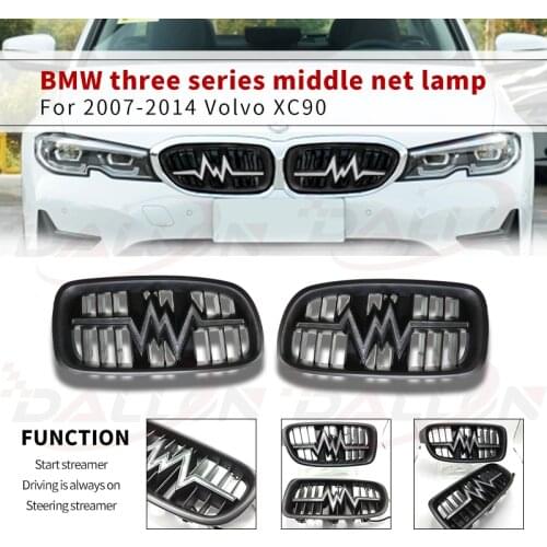 New Led Illuminated Car Racing Grills Front Kidney Hood Grille Car Grilles Grill For BMW 3 Series F31 F34 F35 2014-2018