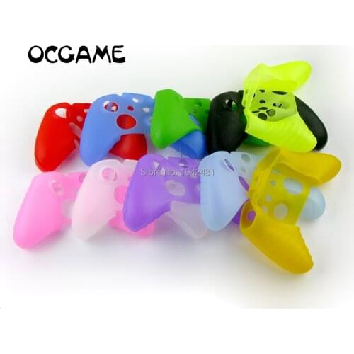 OCGAME 2pcs/lot Colorful Controller Silicone Case Cover for xboxone XBox one controller