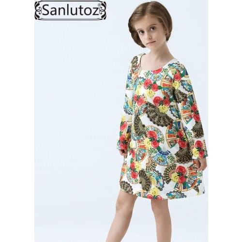 Girls Dress Flower Children Girls Clothing Brand Winter Kids Clothes for Princess Holiday Party Spring Wedding Baby Toddler