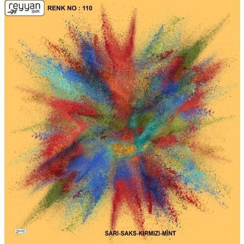 REYYAN SILK OYALIK WRITING (NEW QUALITY)-15347 - RENK-110