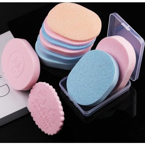 1 Pcs Fulljion Natural Konjac Konnyaku cosmetic puff Facial sponge Face Cleanse Washing Facial Care Face Powder Makeup Tools