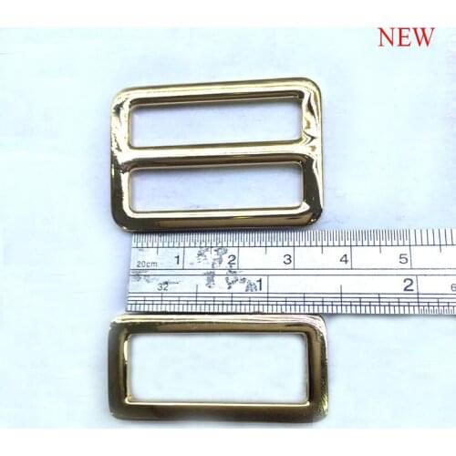 1 1/4 Inch ( 30mm ) Gold Triglide Slider & Buckle for adjustable straps