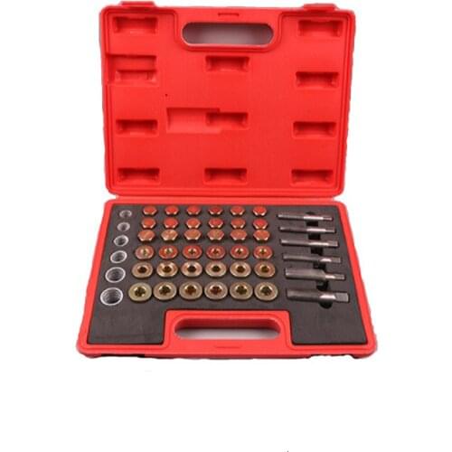 114 oil pan oil drain plug, oil pan screw, car universal electromagnetic drain plug, tool kit, car and motorcycle repair