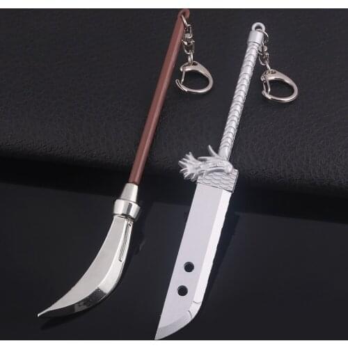 Anime Jujutsu Kaisen Keychain Itadori Yuji Sword Knife Gojo Satoru Holder Key Chain for Women Man Accessories Gewelry