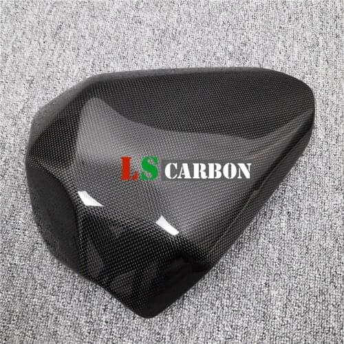 For Ducati V4 V4S -2019 Full Carbon Fiber Motorcycle Passenger Seat cover