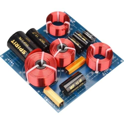 DIY fever speaker HIFI custom design high school low ultra low 4-unit crossover upgrade US-485B