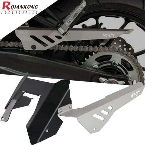 For YAMAHA MT-07 MT 07 2021 MT07 Tracer 2016-2021 Motorcycle Accessories Chain Guard ChainBelt Cover Guard Protector Rear Fender