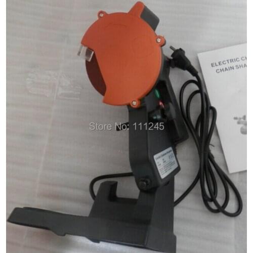 ELECTRIC CHAINSAW SHARPENER TWIN SWITCHS CIRCUIT PROTECTION W/ CHAIN SAW GRINDER SHARPEN CHAIN ABRASIVE DISC WHEEL COPPER ROTOR