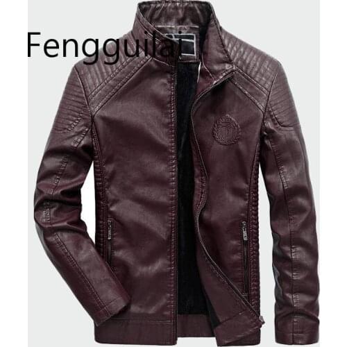 Fengguilai Mens Biker Jackets