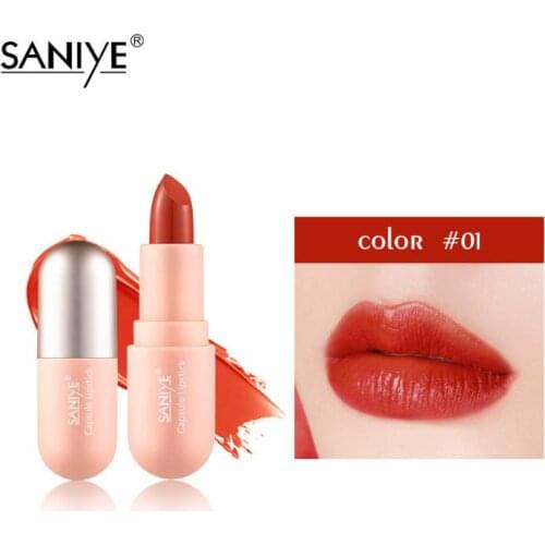 Capsule Lipstick Velvet Matte Lip Balm Mini Portable Lip Glazed Waterproof Lasting Lightweight Lip Gloss Makeup Cosmetic TSLM2