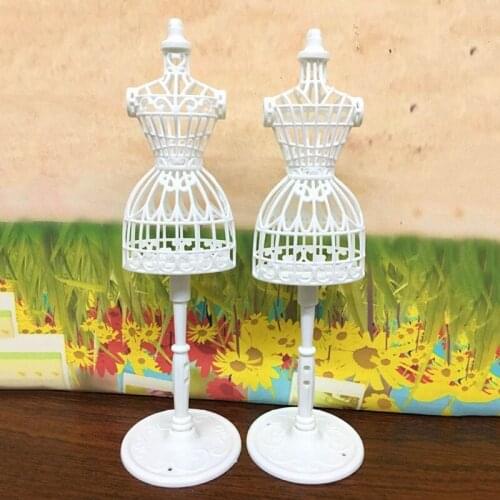 Doll Accessories Display Holder Dress Clothes Gown Mannequin Model Stand For Doll Girls Play DIY Toy