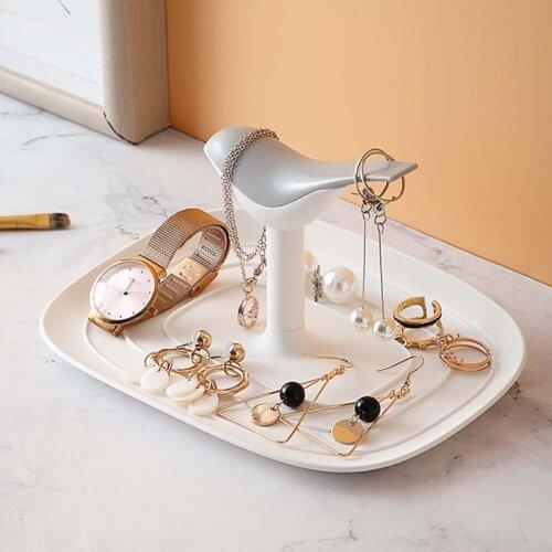 Bird Jewelry Organizer Tray Bracelet Necklace Ring Holder Dish Plate for earring necklace anklet bracelet Jewelry Display