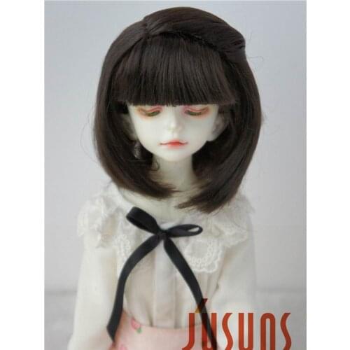 JD171 7-8inch MSD BJD wigs Middle Bobo Pony wig 1/4 syntheitc mohair doll wig doll accessories