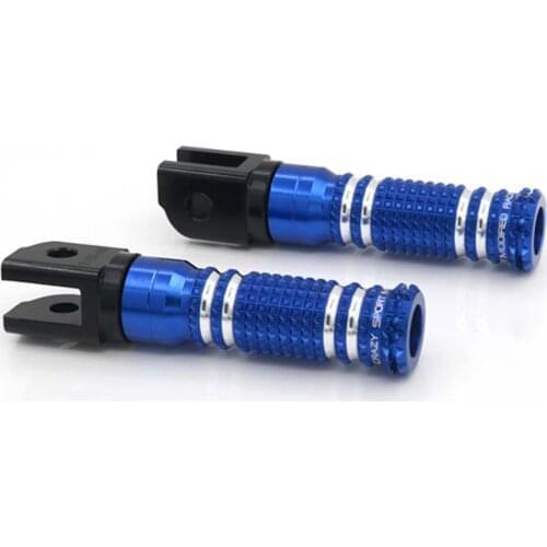 Front Foot Pegs Footrest Pedals For SUZUKI GSX-S GSXS 750 1000 1000F GSX1300 GSX1300R SFV650 Gladi Hayabus Rider Footpegs Rests