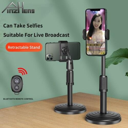PINZHENG Universal Phone Holder For iPhone Desktop Tablet Stand For Cell Phone Adjustable Phone Holder Mobile Phone Stand Mount
