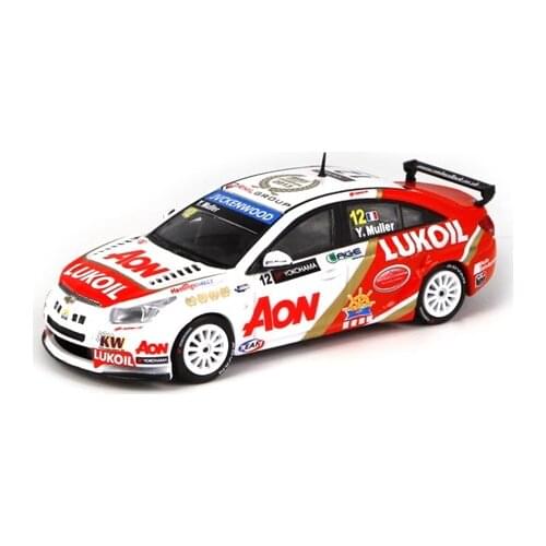 POPRACE 1:64 Chevrolet Cruze WTCC No.12 WTCC 2013 Yvan Muller Diecast Model Car