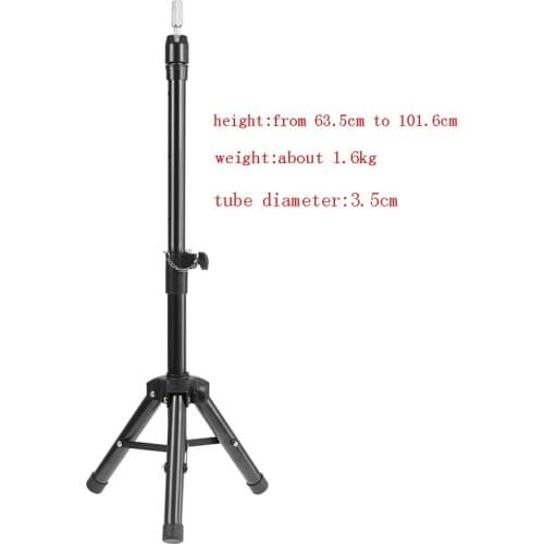 Strong durable alloy tripod mannequin head wig stand salon barber manikin head holder tripod for styling and cutting