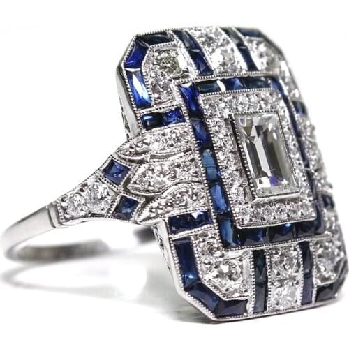 Spclub Rings With Cubic Zirkonia For Women