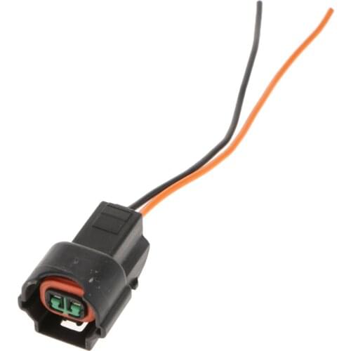 1 Piece Fuel Injector Connector Plug Wire Harness Pigtail Wiring Loom 062 High Efficient Heat Resistant Never Melt