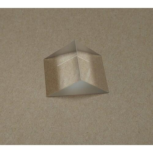 90 Degree Total Reflection Physical Experiment Ray Refraction of Optical Glass Right Angle Triangle Isosceles Prism