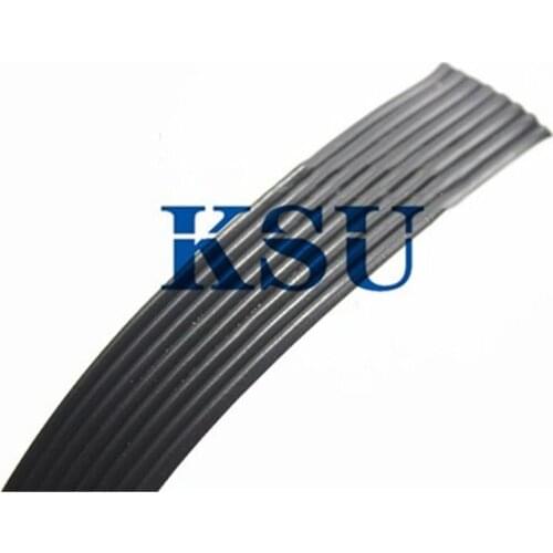 18AWG UL1007 8P 8Pin 8-Pin Parallel Ribbon flat cable Environmental Electronic power wire 8 black