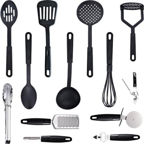 2020New Home Kitchen Sets Cooking Tools Nylon Spatula Spoon Utensils Cookware