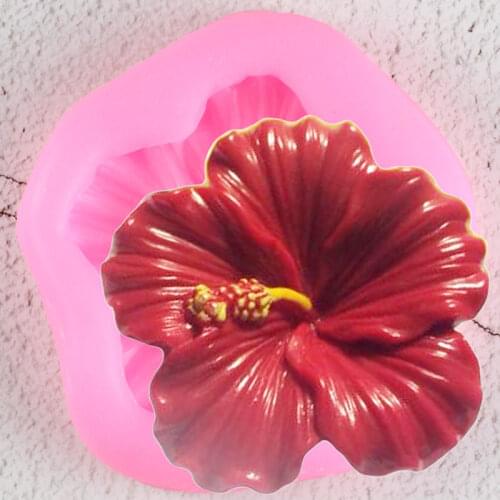 3D Flower Silicone Molds Soap Fondant Mould DIY Baby Birthday Cake Decorating Tools Candy Polymer Clay Chocolate Gumpaste Moulds