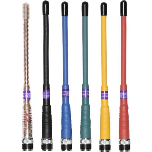 FP175 BNC VHF 136-174Mhz Walkie Talkie Antenna High Gain Mast Two Way Radio Aerial For Motorola Kenwood Vertex Standard Wilson