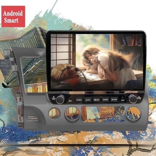 10.1 Inch 2Din Android 10.0 Car Radio Multimedia Player For Honda Civic 2006-2011 Navigation GPS dvd Player TPMS WIFI 4G
