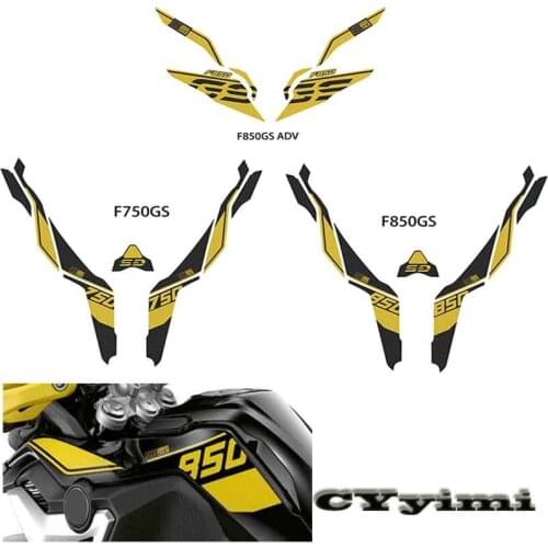 For BMW F850GS F750GS F850GS ADV 2018-2021 40 Year Decals Motorcycle Fairing Sticker Kit