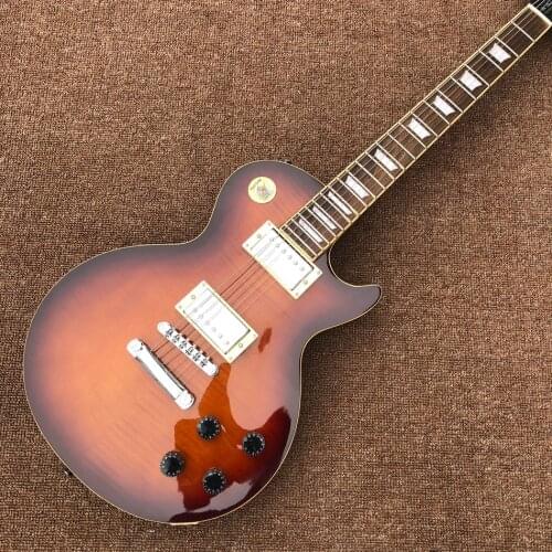 Hot sale Electric guitar,Rosewood fingerboard,Maple top,Dark sunburst,High quality,Free shipping