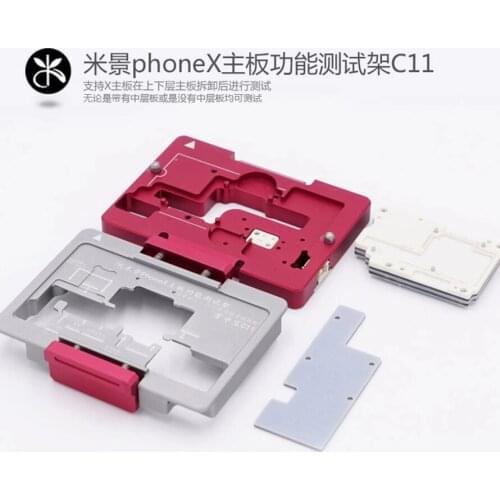 Mijing C11 for iPhone X Motherboard Function Testing Main Board Layered Maintenance Fixture NON Welding Needed