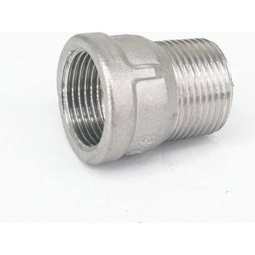 3/4" BSP Female to male Thread 304 Stainless Steel Pipe Fitting Connector water oil air