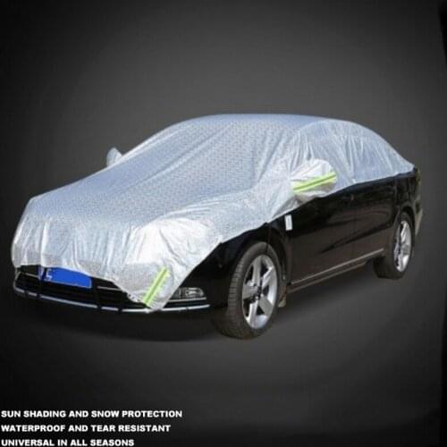 Waterproof Car Cover Automobile Reflector Outdoor Sunscreen Cover Dustproof Rain And Snow Protection Suv General Sunscreen