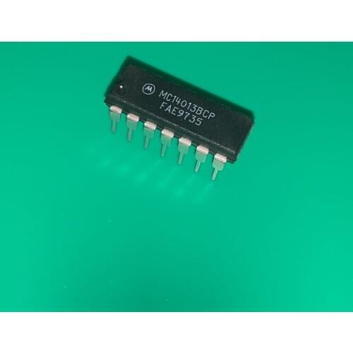 10pcs/lot MC14013BCP G DIP14 MC14013 BCP IC D-TYPE POS TRG DUAL 14DIP MC14013BCPG MC 14013BCP 14013