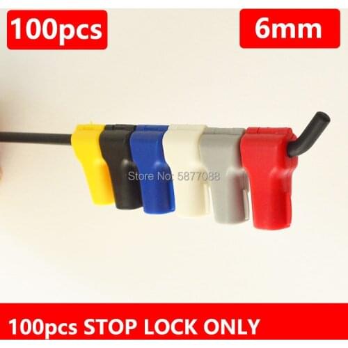 100 pcs EAS Store Security Euroslot Hook Stop Lock Anti-Theft Euro Tags of Retail for Market Retail