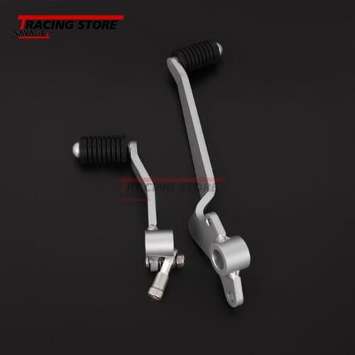 2008-2018 Left Gear Shift Lever & Rear Foot Brake Pedal For KAWASAKI Z 250 Z 300 NINJA 250R 300 EX 250R Motorcycle Accessories
