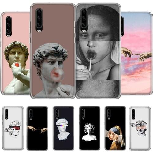 3D Relief Cover Cartoon Love Heart Phone Case For Huawei Honor Y 5 6 7 8 9 10 20 LITE A X S Pro NO/Finger Cover Coque soft Silic